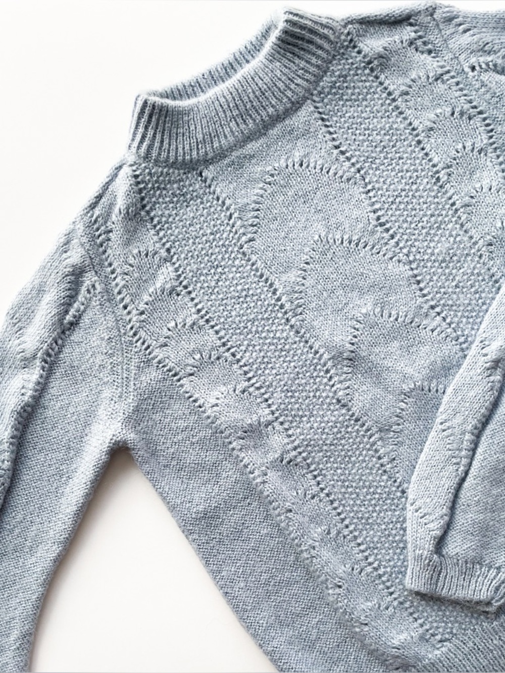 H&M Mockneck Pointelle Knit Sweater - Picture 7 of 9
